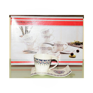 Easy Shop Solecasa Tea Wavy Mug & Saucer Set (0945)