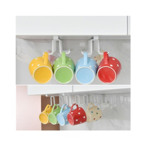 Easy Shop Under Cabinet Mug Holder Hook