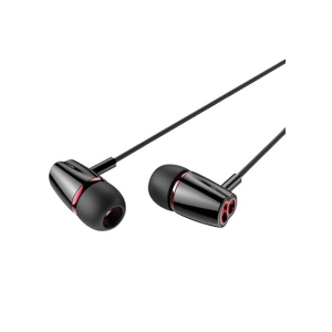 Joyroom In Ear Wired Earphone Black (EL114)