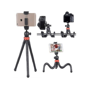 Ferozi Traders Octopus Gorilla Flexible Tripod - Black