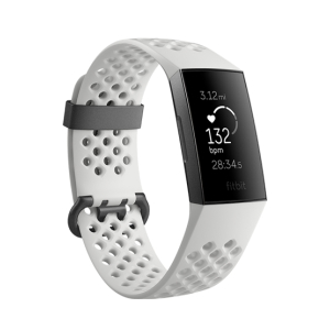 Fitbit Charge 3 Special Edition Fitness Tracker White Sport