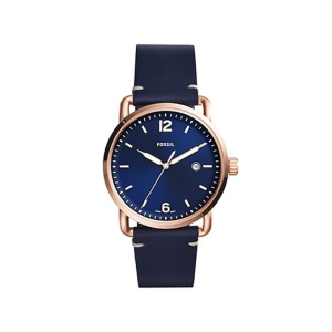 Fossil The Commuter Three-Hand Date Men's Watch Blue (FS5274)