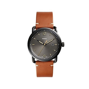 Fossil The Commuter Three-Hand Date Men's Watch Light Brown (FS5276)