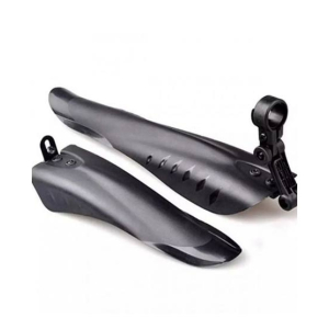 G-Mart Rear Bicycle Mud Guards Set Black