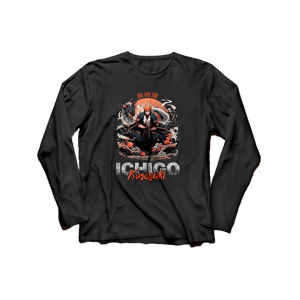 Genteez Ichigo Full Sleeves Digital Printed T Shirt For Men