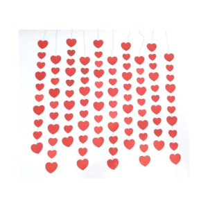 Global Traders Paper Heart Wall Hanging