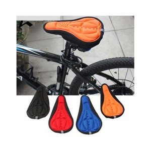 Godzilla Bicycle Silicone 3D Gel Cushion Cover Multi