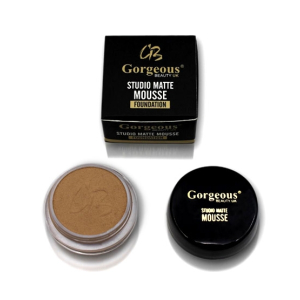 Gorgeous Studio Matte Mousse Foundation Honey Beige (034)