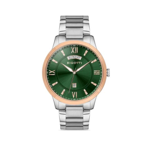 Bigotti Stainless steel Men's Watch Silver (BG.1.10360-5)