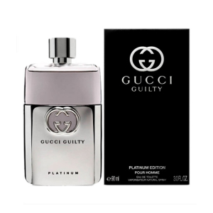 Gucci Guilty Platinum Pour Homme Eau De Toilette For Men 90ml