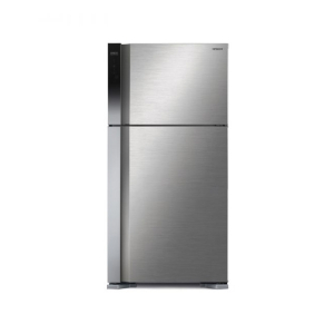 Hitachi Big 2 Stylish Inverter Freezer-on-Top Refrigerator 18 Cu Ft Silver (R-V630P7MS)