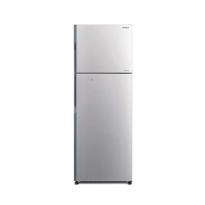 Hitachi Freezer-on-Top Refrigerator Silver 11 cu ft (R-H350P4PBK)