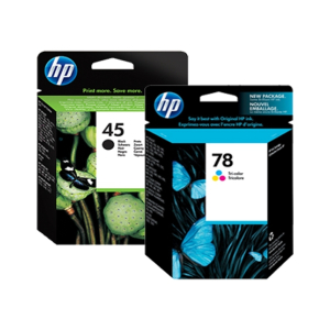 HP 45 + 78 Black & Tri-color Cartridge