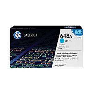 HP 648A Laserjet Toner Cartridge Cyan (CE261A)