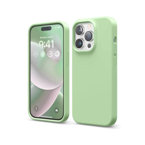 Elago Premium Silicone Case For iPhone 14 Pro Pastel Green (AMT-6724)