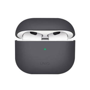 Uniq Lino Hybrid Liquid Silicon Case For Airpod 3rd Gen Grey