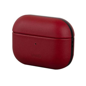 Uniq Terra Genuine Leather Case For AirPod Pro Red