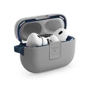 Uniq Clyde Lock Case For AirPod Pro 2nd Gen Chalk Grey