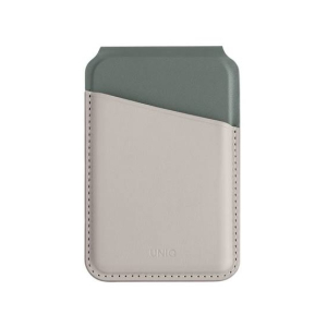 Uniq Lyden MagSafe Magnetic Phone Stand and Card Holder Ivory