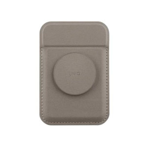 Uniq Flixa Magnetic Pop Grip Stand and Card Holder Grey