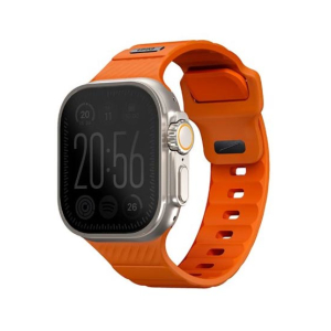 Uniq Stride FKM Tough Rubber Strap For Apple Watch Volt Orange