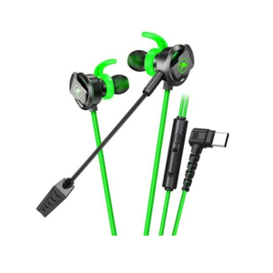 Plextone RX3 Plus Type-C Wired Game Earphones-Green