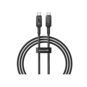 Baseus Unbreakable 100W Type-C To Type-C Fast Charging Data Cable 1M Cluster Black