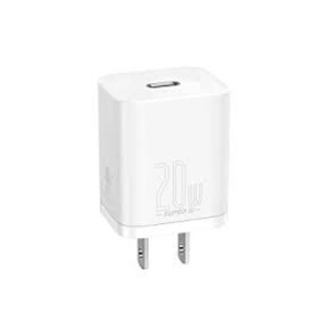 Baseus Super Si 20W Quick Charger 1USB CN-White
