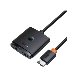 Baseus AirJoy Series 2 In 1 Bidirectional HDMI Switch Black