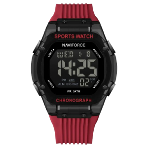 Naviforce Digital Storm Watch For Men Red (NF-7113-4)