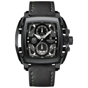 Naviforce Nitro Chronograph Watch For Men Black (NF-8067-1)
