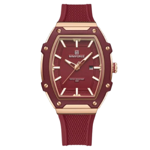 Naviforce Blossom Date Watch For Women Red (NF-8069-4)