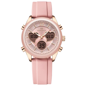 Naviforce Elegant Heart Watch For Women Pink (NF-5045-13)