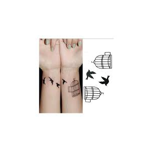 Muzamil Store Love Electrocardiogram Lover Temporary Tattoo