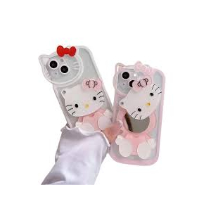 Purrfect Kitty Mirror Phone Case – Stylish & Functional!