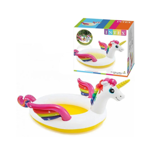 Intex Inflatable Unicorn Pool with shower (57441)