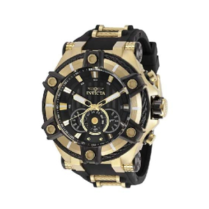 Invicta Bolt Analogue Men's Watch Gold/Black (30040)