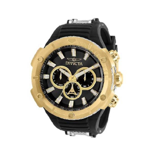 Invicta Bolt Stainless Steel Quartz Men's Watch Black (29591)