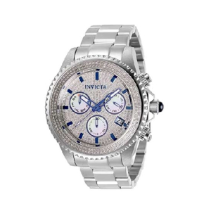 Invicta Pro Diver Chronograph Men's Watch Silver-Tone (31990)
