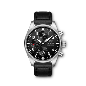IWC Pilots Chronograph Men's Watch Black (IW377709)