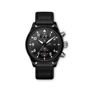IWC Pilots Chronograph Top Gun Men's Watch Black (IW389001)