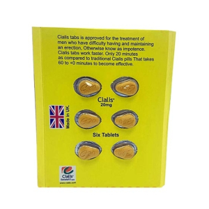 Jalandhar Traders Cialis 20mg Delay Timing Tablet For Men 6 Tablets (UK)
