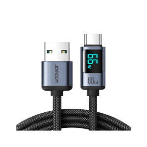 Joyroom 66W LED Display Type-C Cable Black (S-AC066A16)