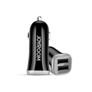 Joyroom Dual Port USB Car Charger Black (C-M216)