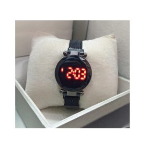 Khareed Express LED Watch For Women Black (0029)