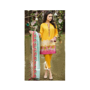 Kpk Cloth Unstitched 3 Piece Suit For Women (0004)