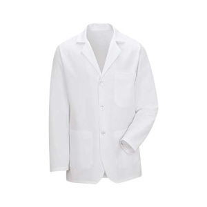 Grace Uniform Lab Coat - White