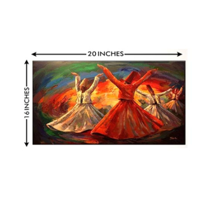 Maguari 3D Wooden Canvas Wall Frame (0651)