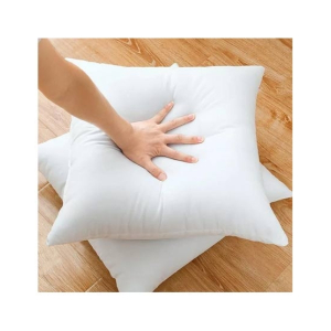Maguari Filled Floor Cushion White (Pack Of 2)