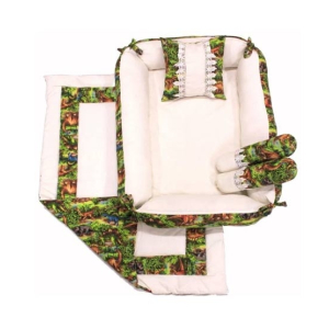 Maguari Jungle Print Baby Bed Set 5 Pcs (0602)